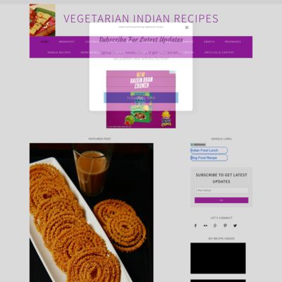 Vegetarian Indian  Recipes