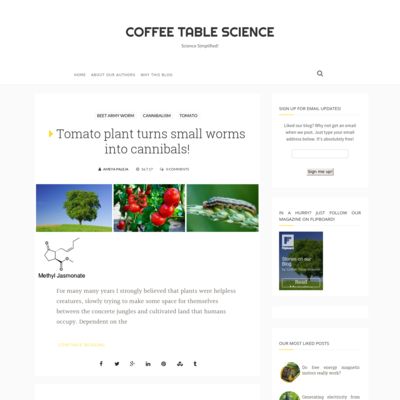 |Coffee Table Science