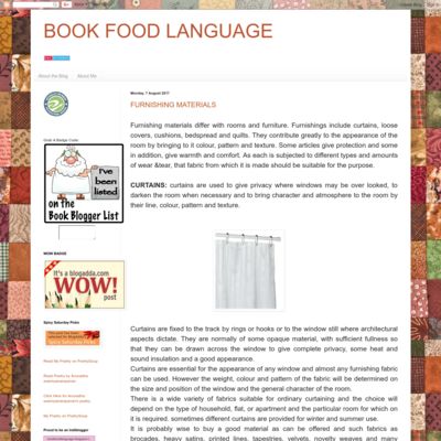 BOOK FOOD LANGUAGE